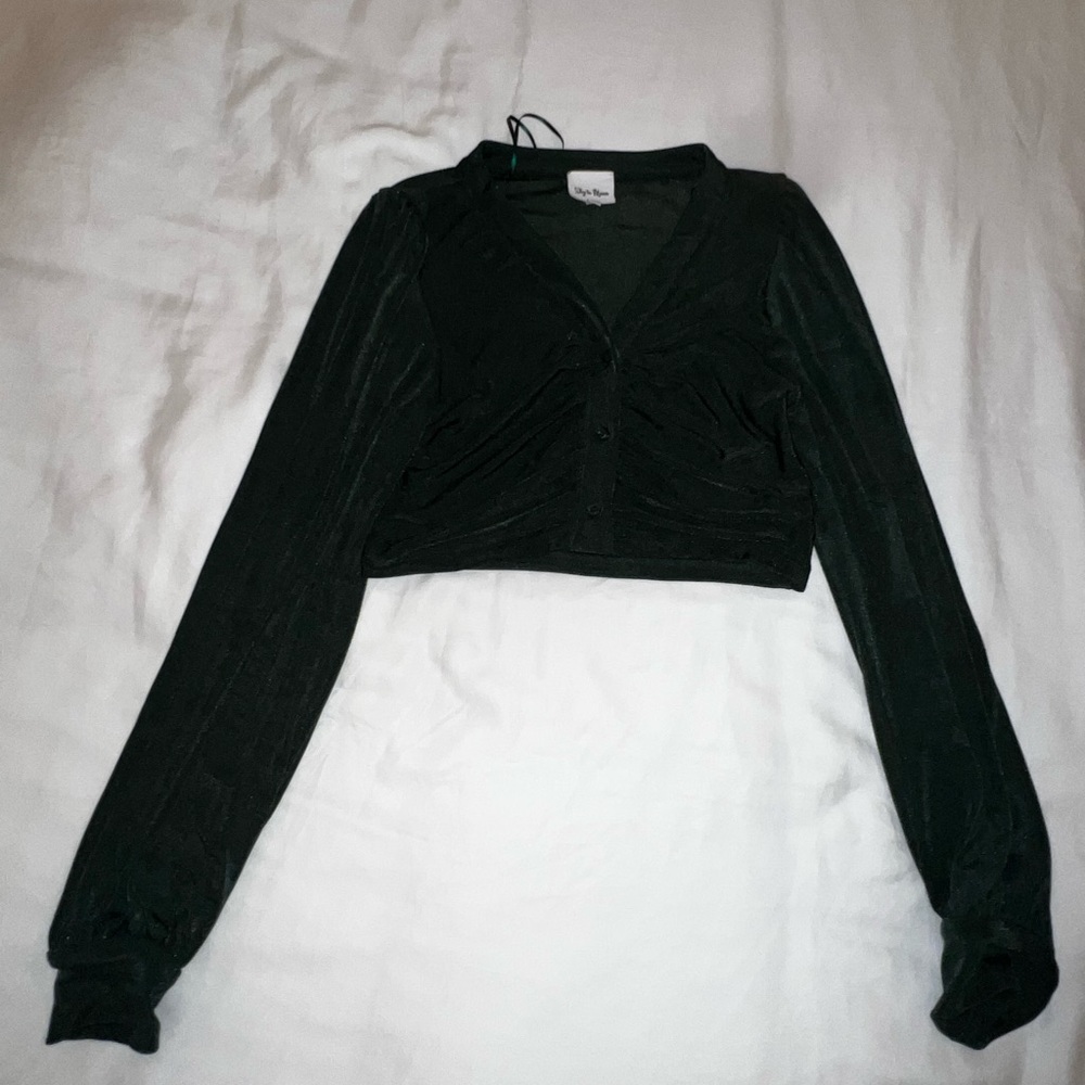 Sky to Moon Cropped Long Sleeve